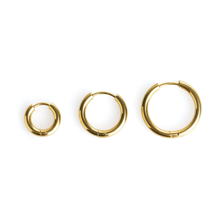 Hollie - Oorringen 13mm Roestvrij Staal