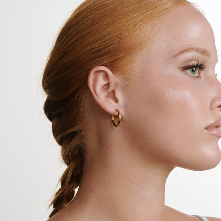 Hollie - Oorringen 21mm Roestvrij Staal