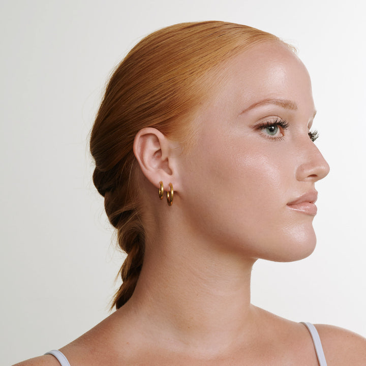 Hollie - Oorringen 21mm Roestvrij Staal