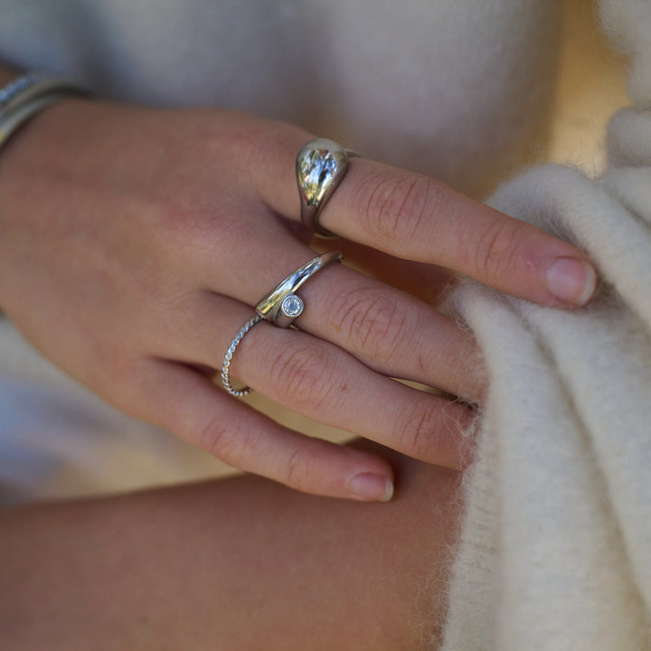 Farah - Statement Ring Roestvrij Staal