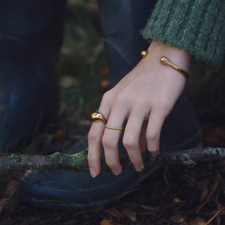 Farah - Statement Ring Roestvrij Staal