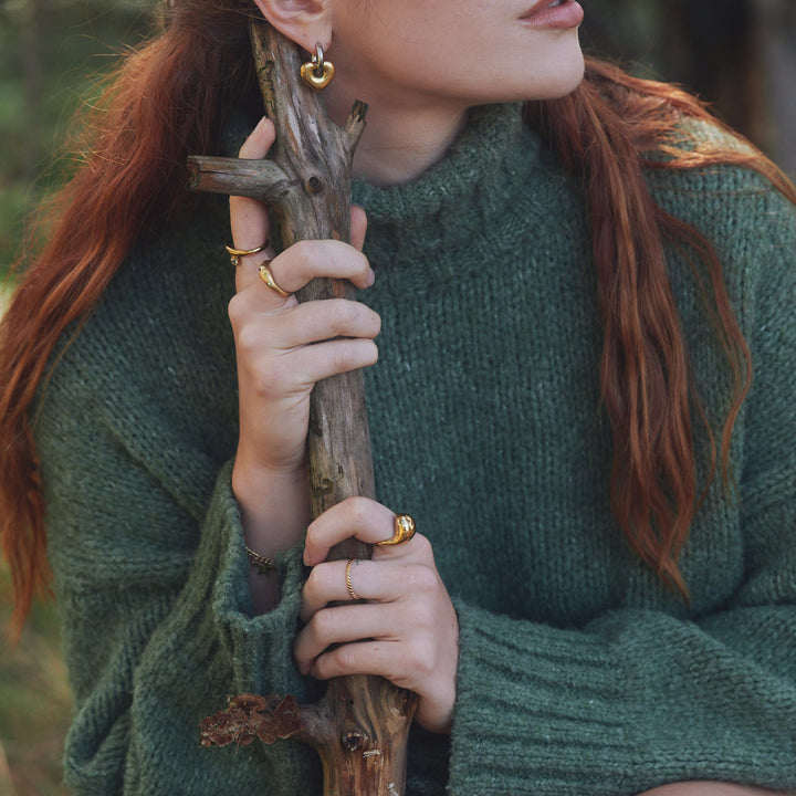 Farah - Statement Ring Roestvrij Staal