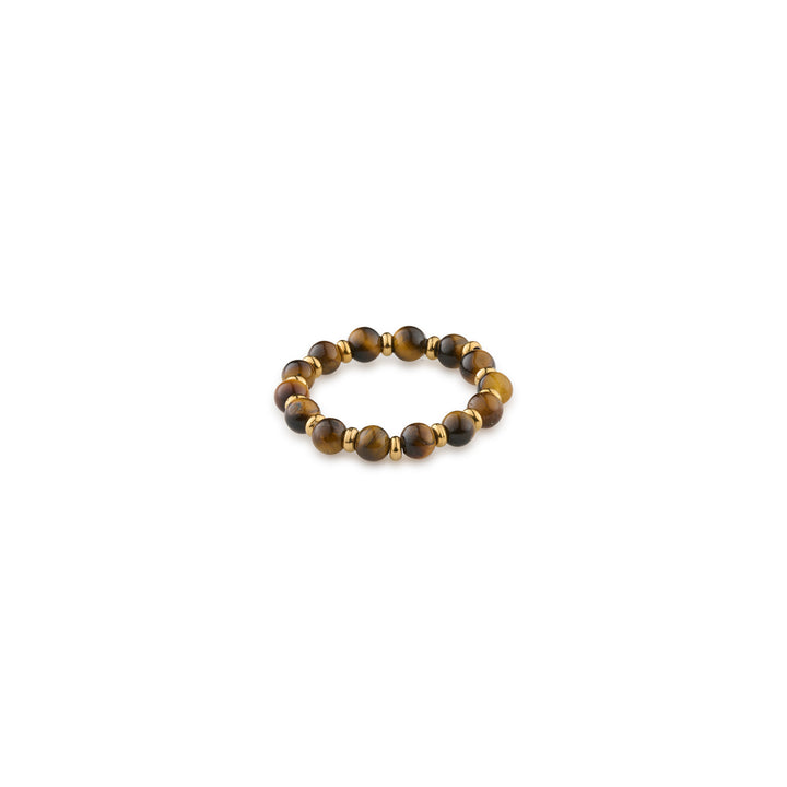 Brynn - Stone and Bead Ring