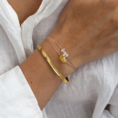 Ivy - Snake Chain armband roestvrij staal