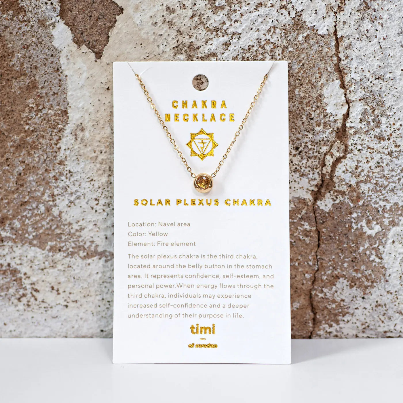 Chakra kristal ketting roestvrij staal
