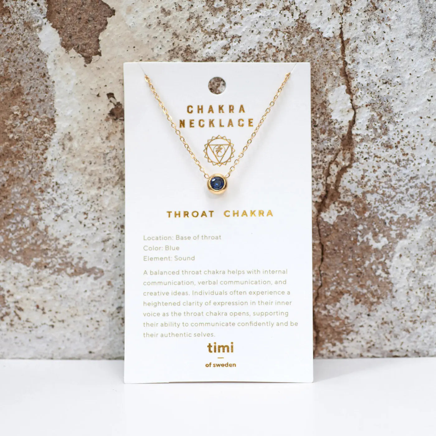 Chakra kristal ketting roestvrij staal