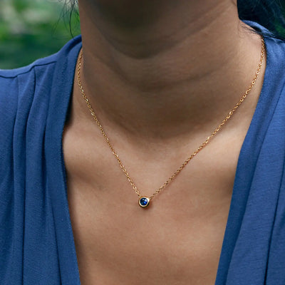 Chakra kristal ketting roestvrij staal