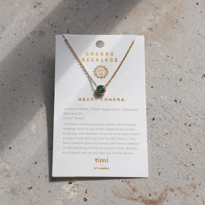 Chakra kristal ketting roestvrij staal