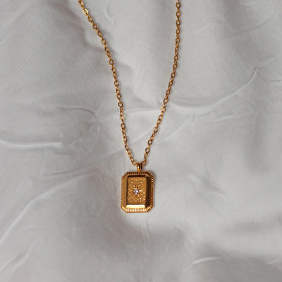 Jules - Love Tag-ketting roestvrij staal