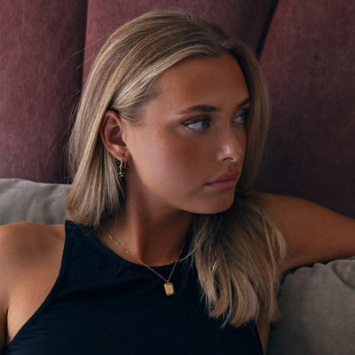 Jules - Love Tag-ketting roestvrij staal