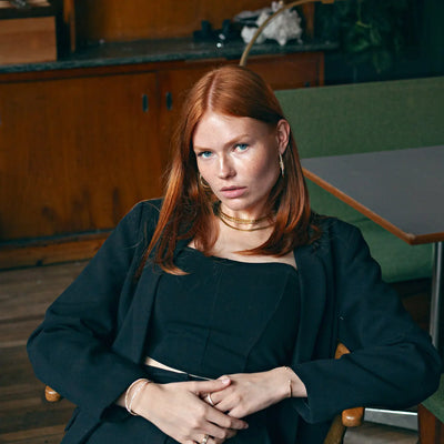 Selina - Gelaagde kristallen hoepeloorbellen