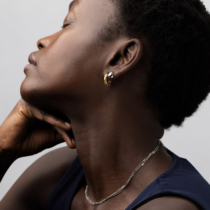 May -  Classic Drop Earrings Stainless Steel
