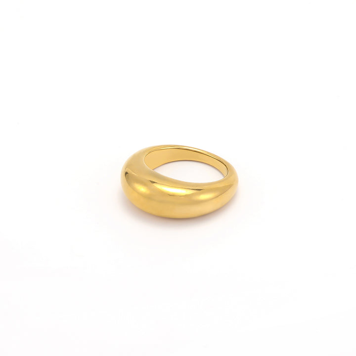 Andie - Dome Chunky Ring RVS
