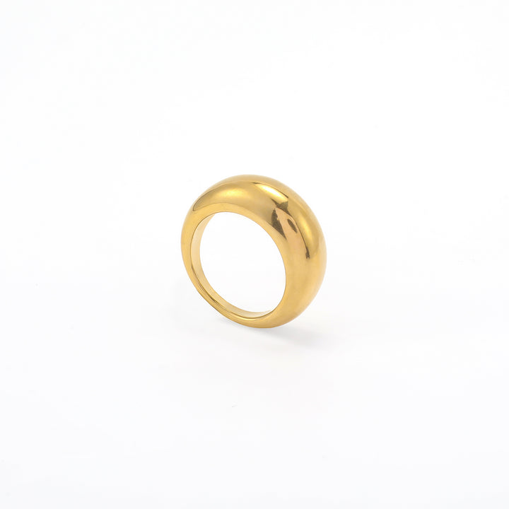 Andie - Dome Chunky Ring RVS