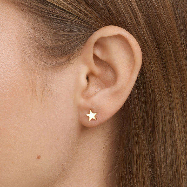 Grace - Star Mini Stud Earrings Stainless Steel
