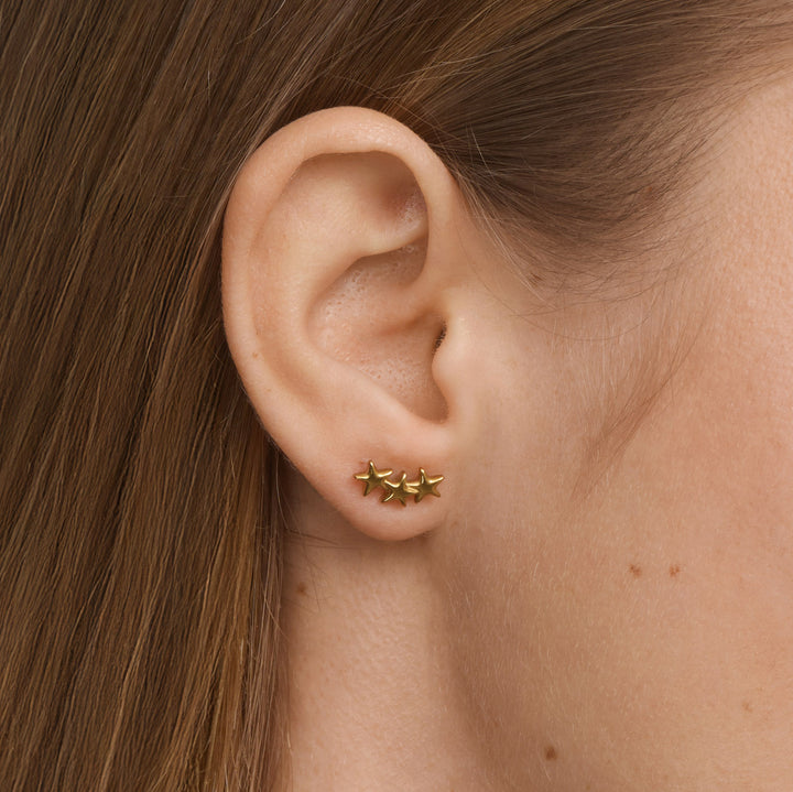 Skylar - Star Climber Earrings Mini Stainless Steel
