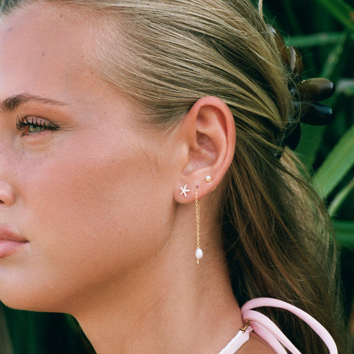 Essie - Mini Pearl Stud Earrings