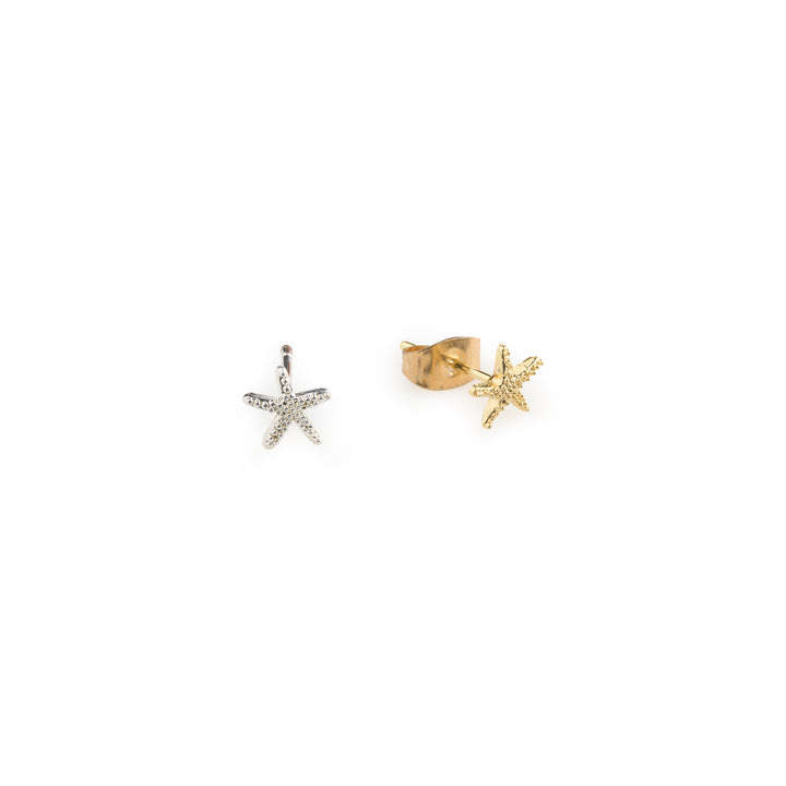 Solana - Mini Starfish Stud Earrings