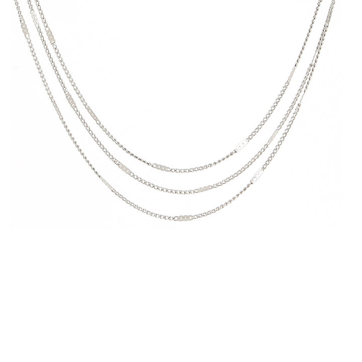 Mika - Multi Chain Necklace RVS