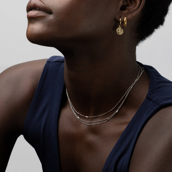 Mika - Multi Chain Necklace RVS