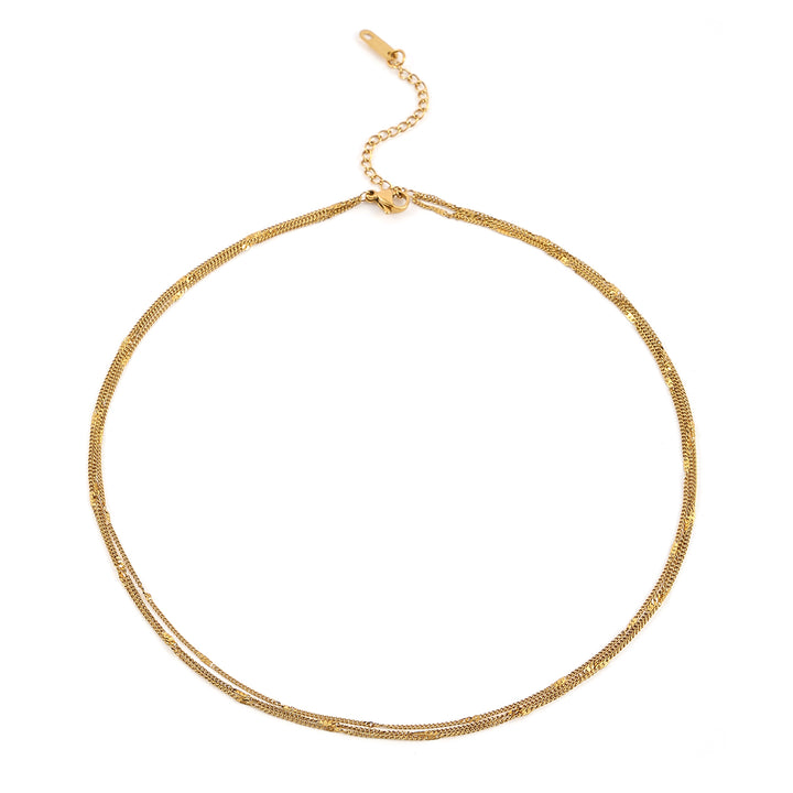 Mika - Multi Chain Necklace RVS