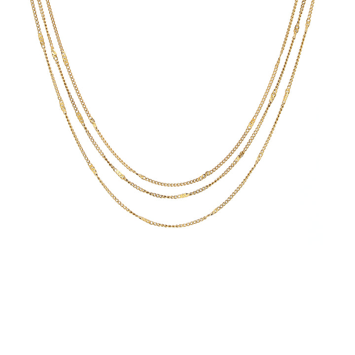 Mika - Multi Chain Necklace RVS
