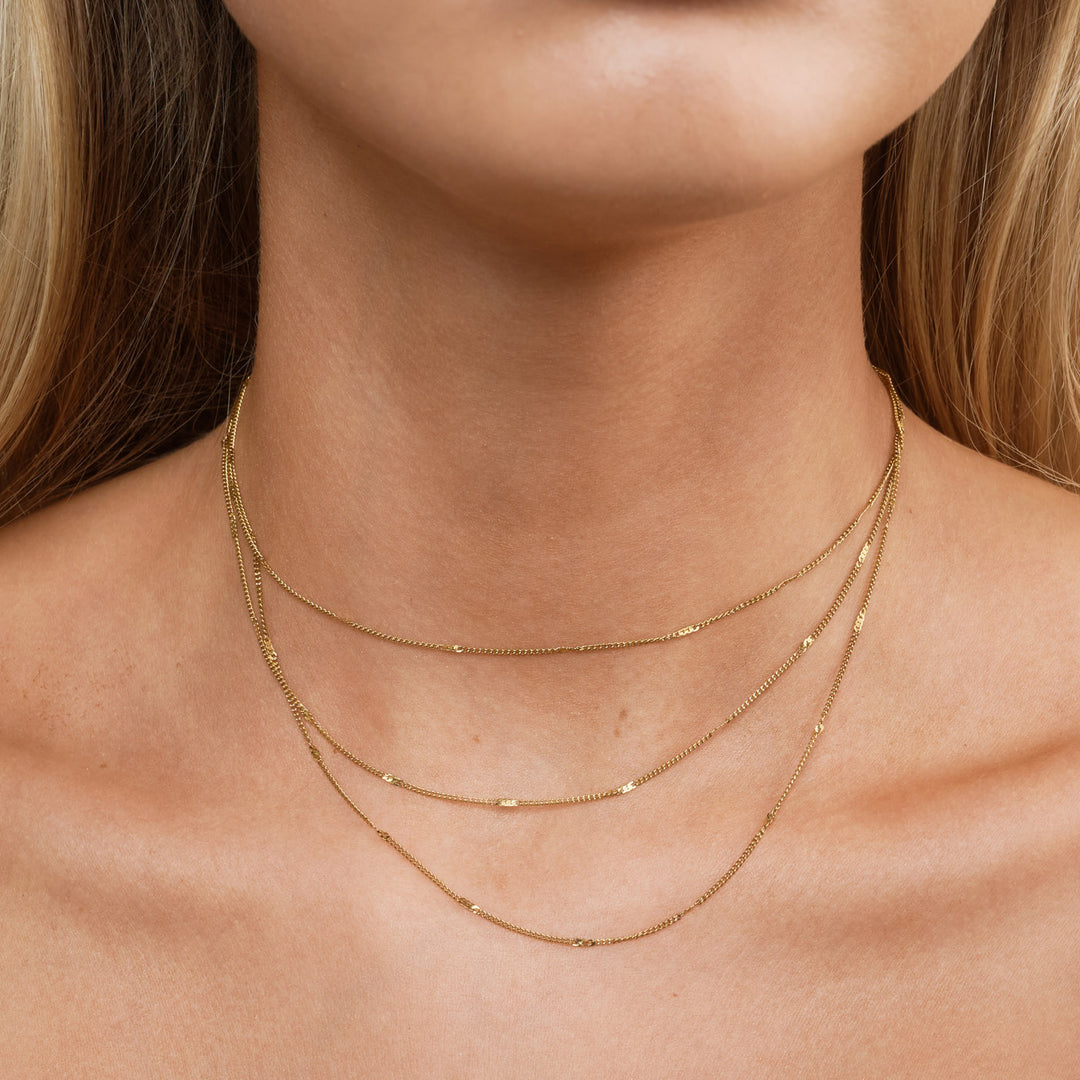 Mika - Multi Chain Necklace RVS