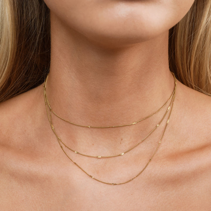 Mika - Multi Chain Necklace RVS