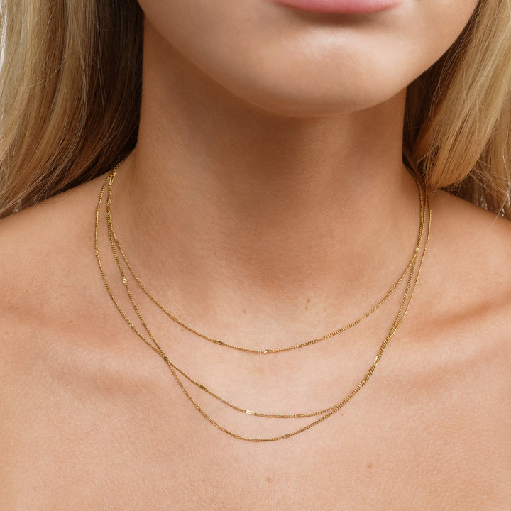 Mika - Multi Chain Necklace RVS
