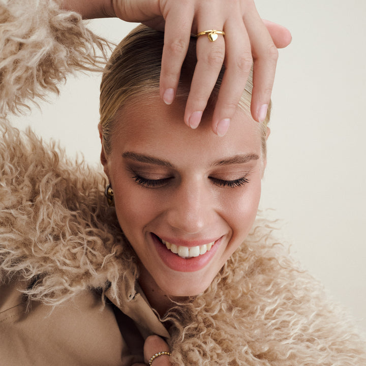 Iselin - Heart Ring Stainless Steel