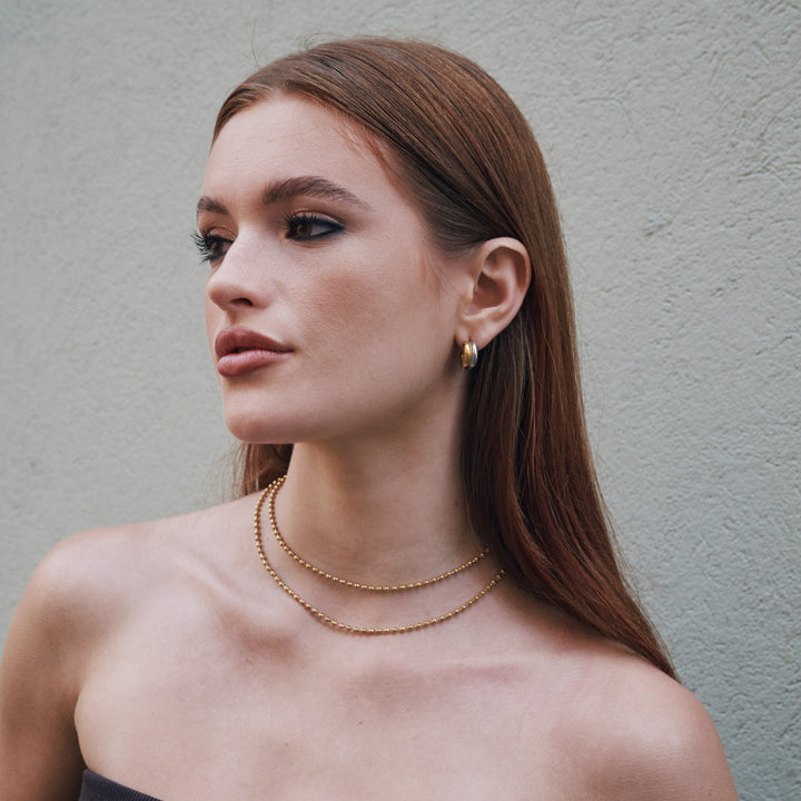 Sansa - Ball Chain Ketting Roestvrij Staal