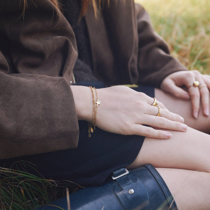 Majda - Ster Armband Roestvrij Staal