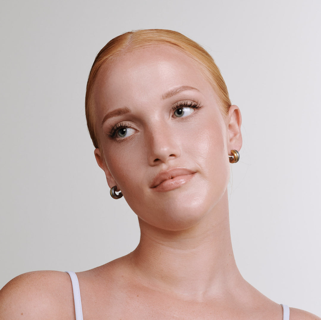 Vendela - Duo Oorknopjes Roestvrij Staal