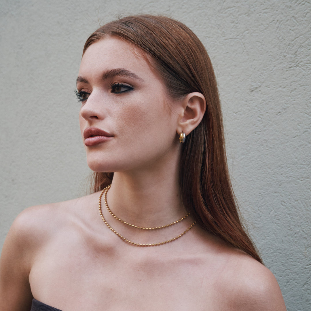 Vendela - Duo Oorknopjes Roestvrij Staal