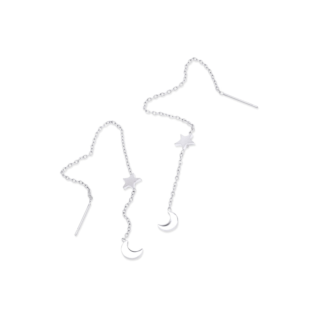 Unni - Ketting Oorbellen Roestvrij Staal