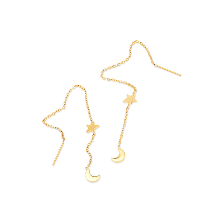 Unni - Ketting Oorbellen Roestvrij Staal