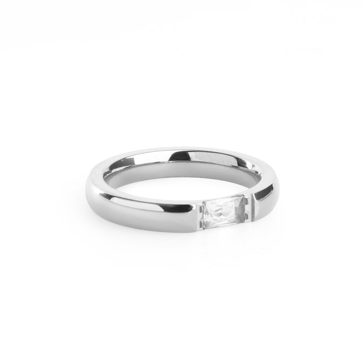 Isobel - Crystal Ring Stainless Steel