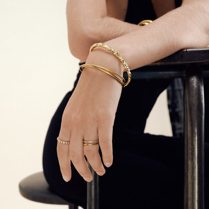 Melissa - Duo Kristallen Ring Roestvrij Staal