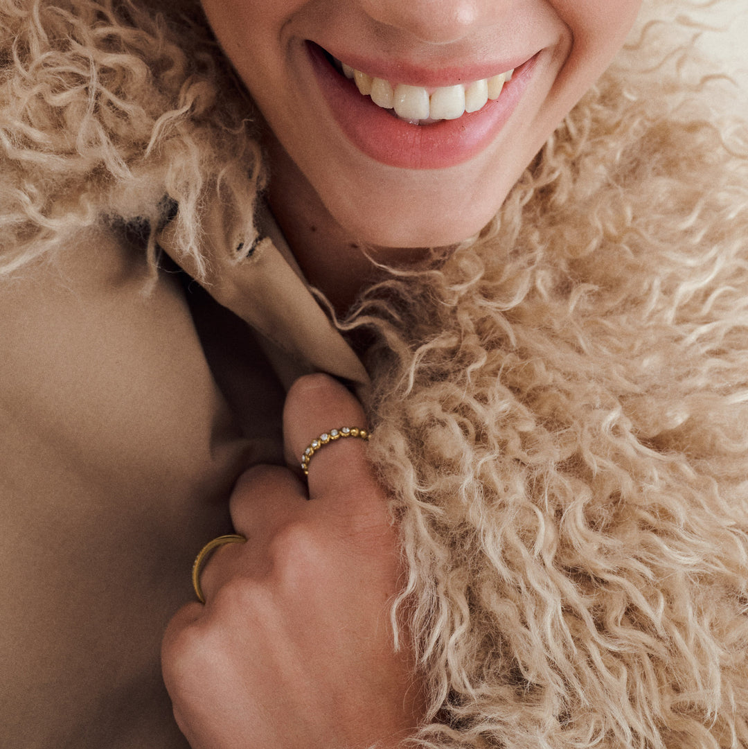 Pernilla - Crystal Ring Stainless Steel