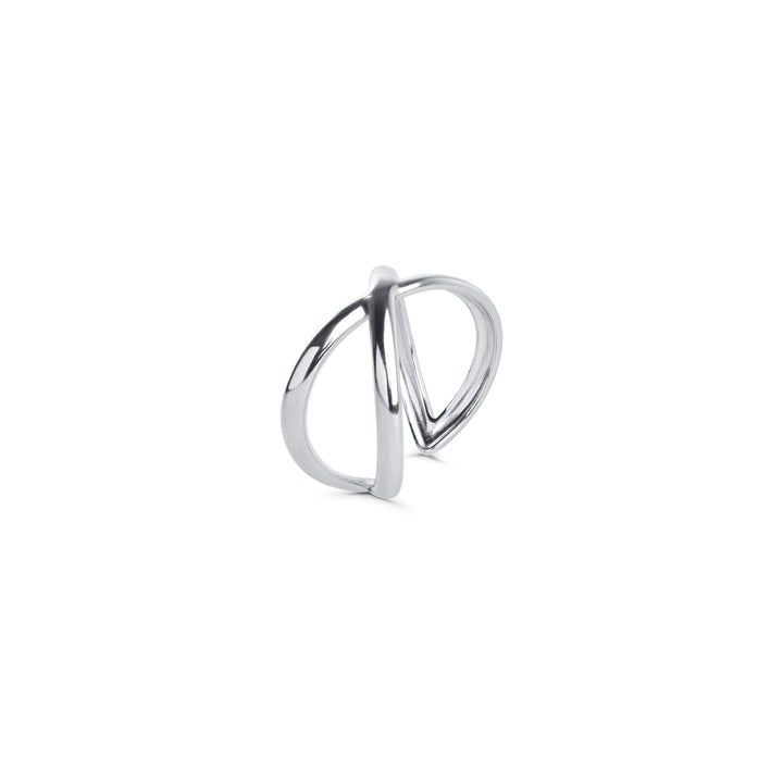 Mona - Abstract Ring Stainless Steel