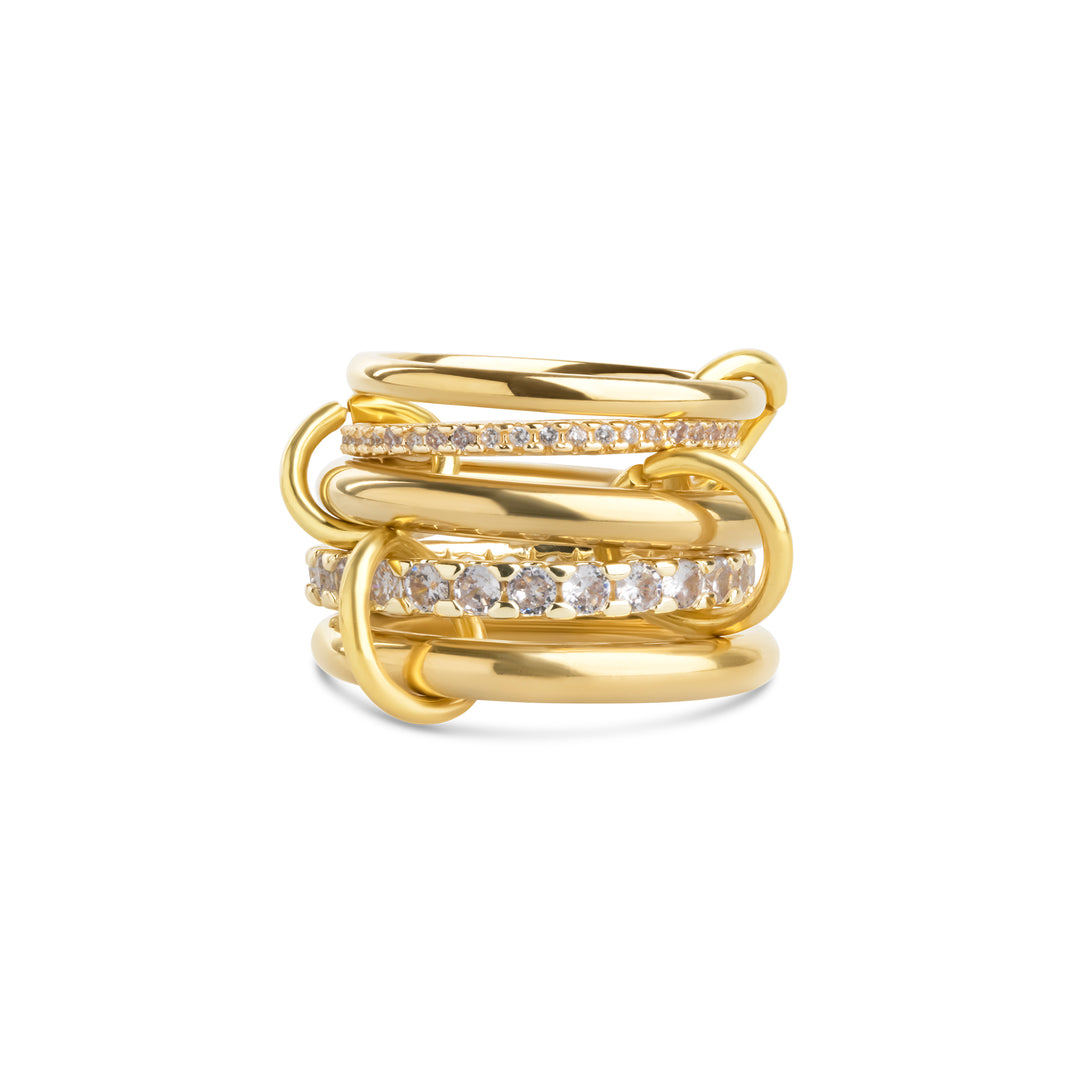Kristina - Stacked Ring Luxe Stainless Steel
