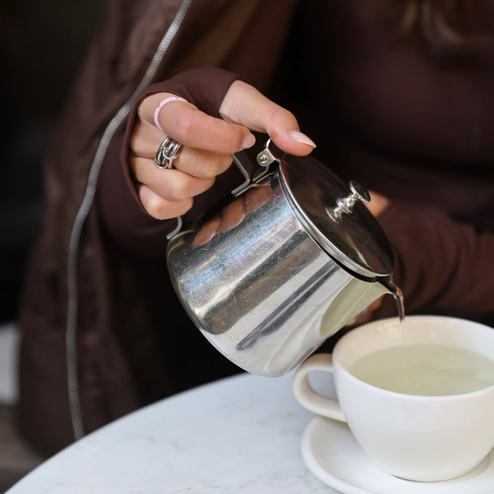 Irene - Stacked Ring Sleek Stainless Steel