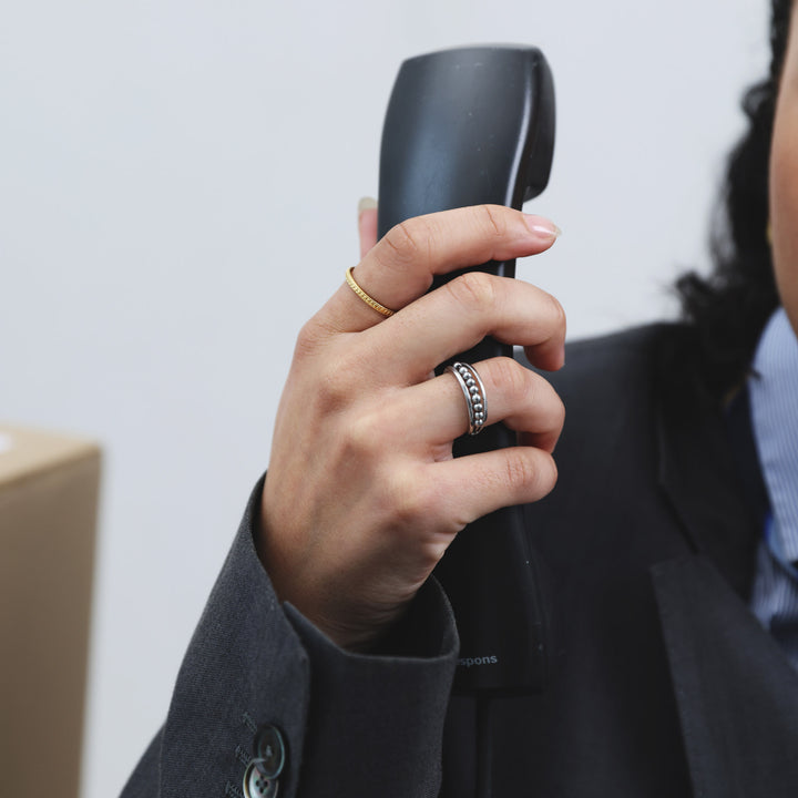 Sigrun - Fijne Ring Roestvrij Staal