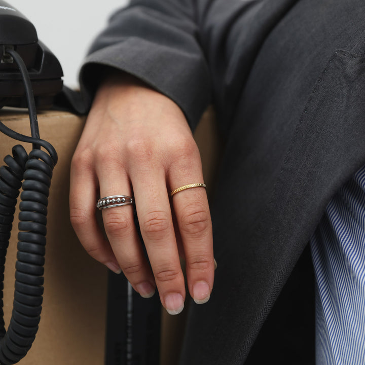 Sigrun - Fijne Ring Roestvrij Staal