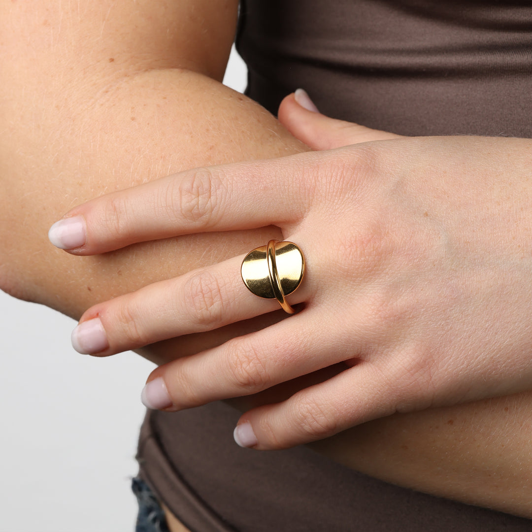 Jiselle - Statement Ring Stainless Steel