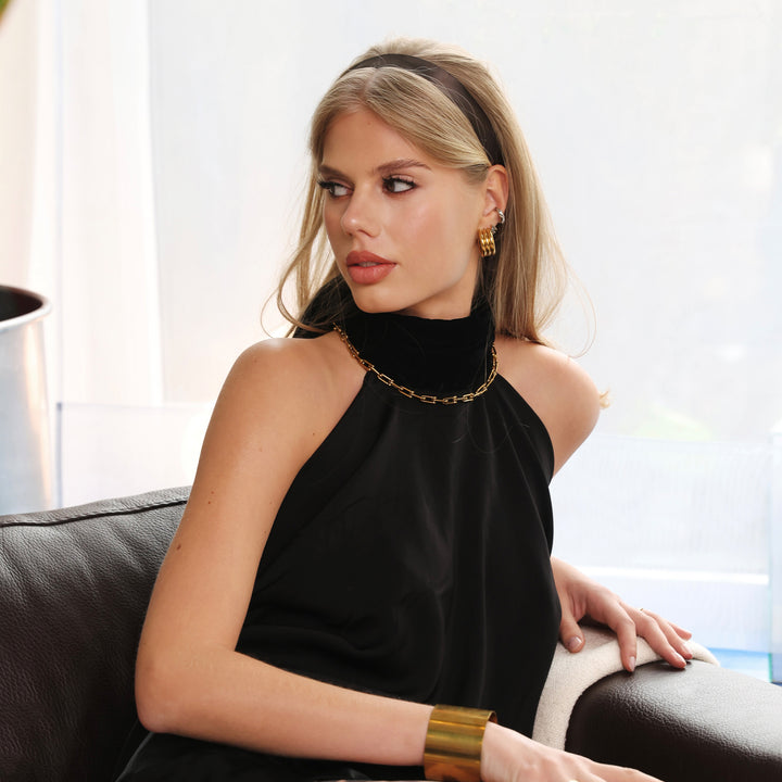 Betty - Paperclip Link Necklace Stainless Steel