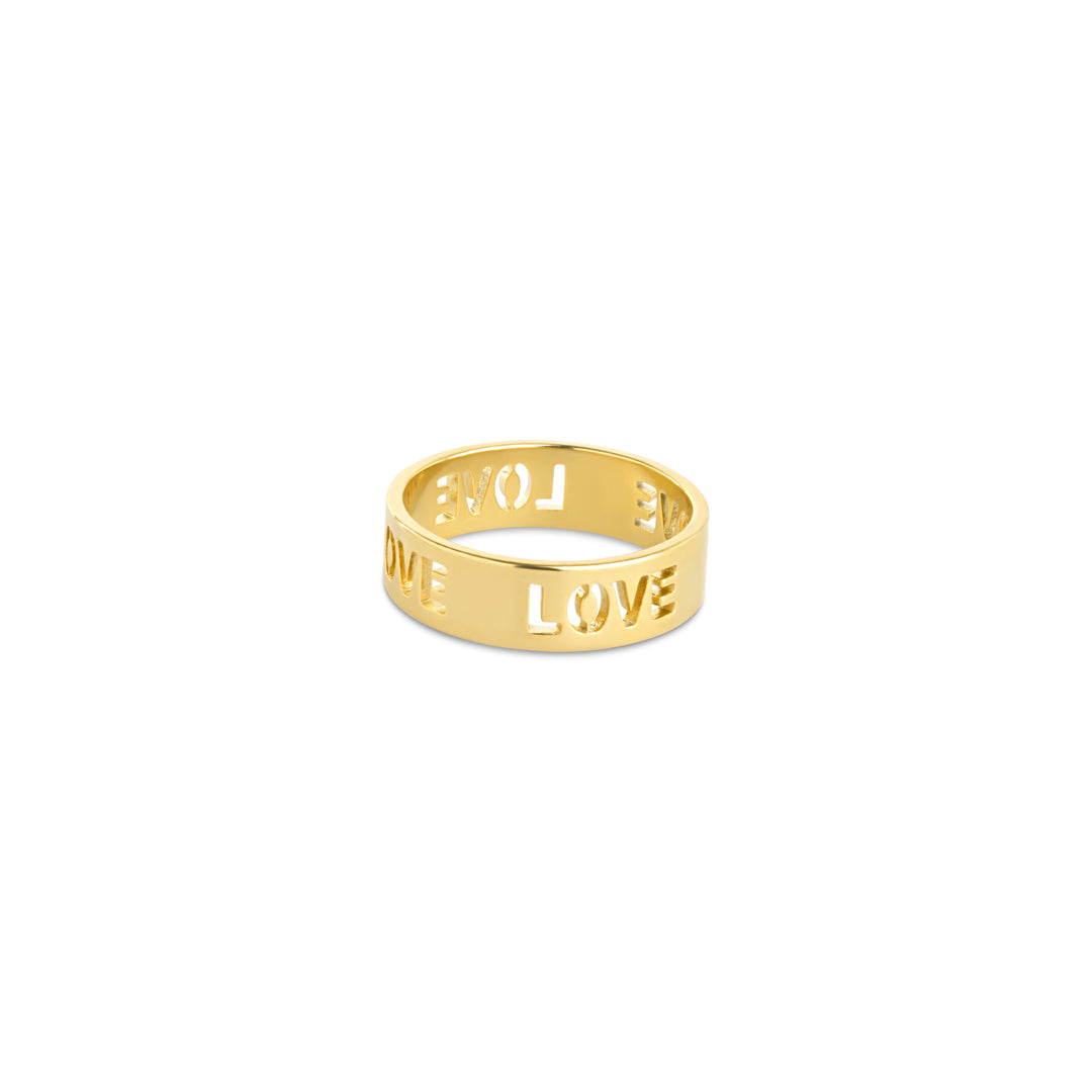 Jive - Love Letter Ring Stainless Steel