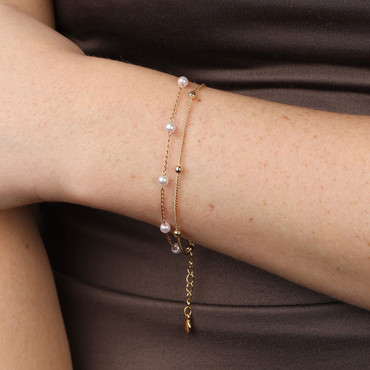 Lo - Layered Chain Bracelet Stainless Steel