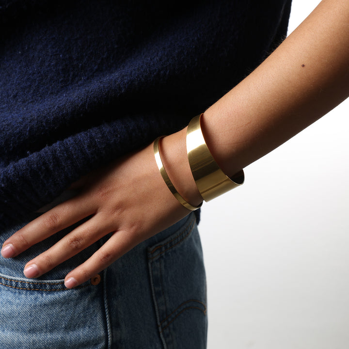 Krista - Chunky armband van roestvrij staal