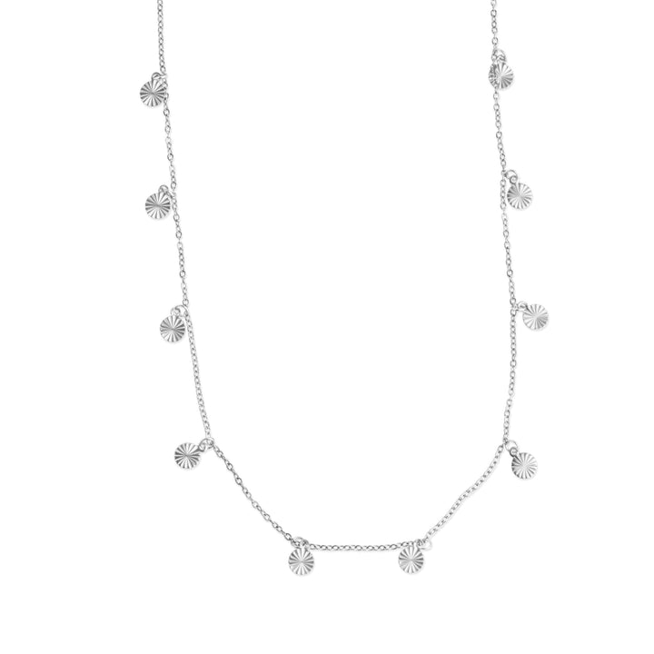 Liv - Coin Charm Ketting Roestvrij Staal